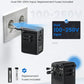 70W GaN Universal Travel Adapter with USB