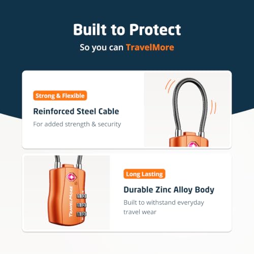 TSA Approved Luggage Locks (10 Count)