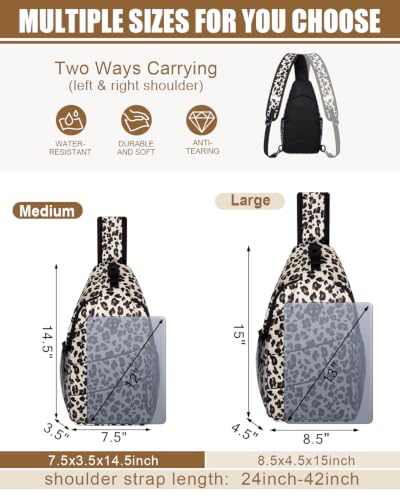 Crossbody Bags for Women Men Trendy Sling Bag Backpack Chest Bag