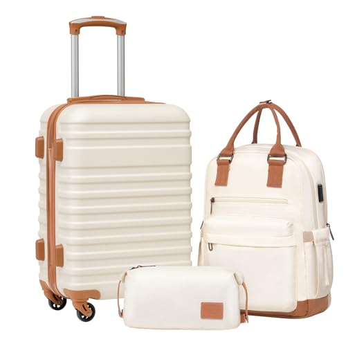 Luggage Set Hardside Suitcase (3 Count)