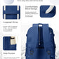 Travel Backpack Carry On for Women Man Gym Backpacks with Laptop Compartment Mochila de Viaje Teacher Personal Item Backpack Airplane Accessories Must Haves Royal Blue Small