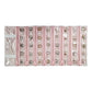 Travel Jewelry Roll Bag Portable Organizer Pouch With Grids&PVC Cover Storage Bags for Necklace