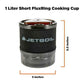 MiniMo Camping and Backpacking Stove Cooking System with Adjustable Heat Control