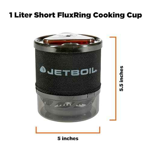 MiniMo Camping and Backpacking Stove Cooking System with Adjustable Heat Control