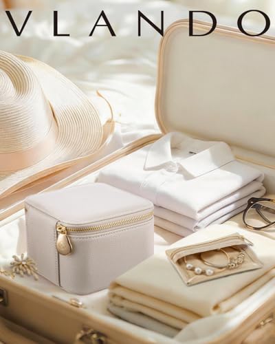 Jewelry Organizers and Storage with Clear 6 Velvet Bags