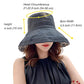 Women Floral Reversible Wide Brim Sun Hats Summer UV Protection Hiking Fishing Hat Wired Edge Beach Garden Lawn Work Cap Chin Strap