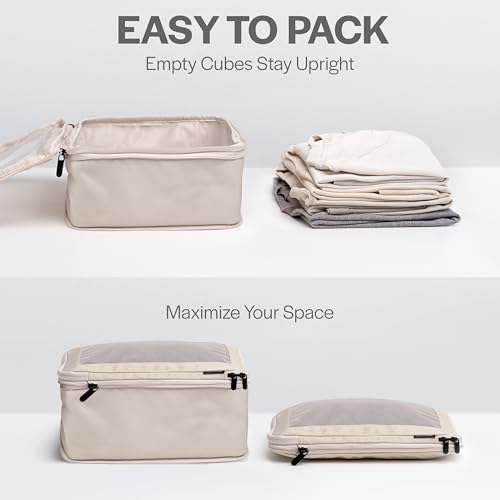 Compression Packing Cubes for Travel (4 Count)