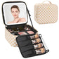 Travel Makeup Bag With LED Mirror