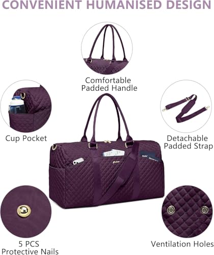Women Weekender Travel Duffle Bag