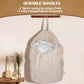 Cotton Canvas Laundry Bag with Handles & Base 16"Wx16"D x27.6"H