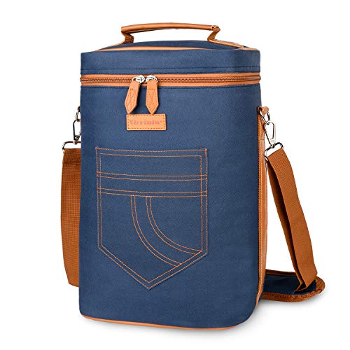 4 Bottle Wine Tote Carrier