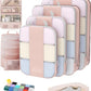 8 Set Compression Packing Cubes for Travel Gifts Mom Women (8 Count)