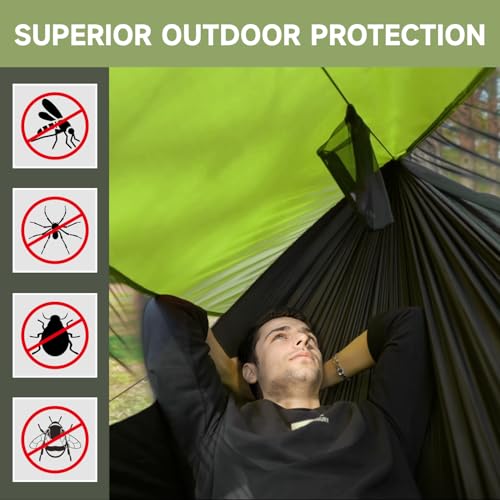 Camping Hammock with Mosquito Net