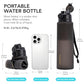 Collapsible Water Bottles with Straw for Travel