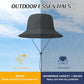 Waterproof Bucket Hats for Woman UPF 50+ Sun Hat UV Protection Packable Rain Hats for Women Lightweight Hiking Hat Gray One Size