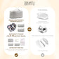 Travel Makeup Bag Organizer (3 Count)