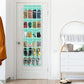 24 Pockets Clear Over the Door Shoe Organizer