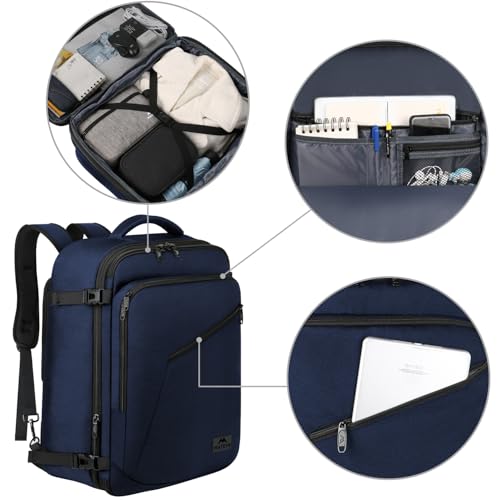 Blue Extra Large Mens Travel Backpack
