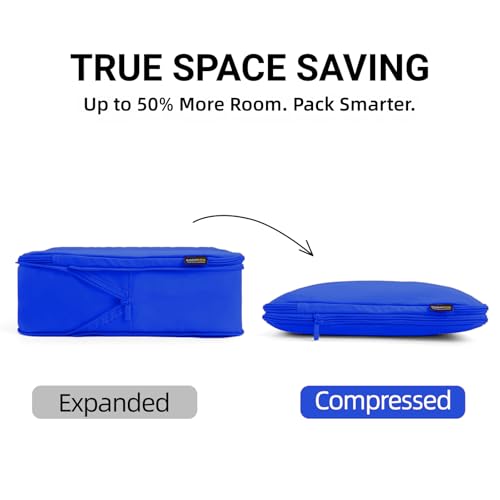 4 Piece Compression Packing Cubes for 3 (4 Count)