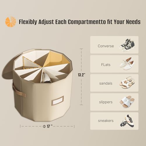 Round Shoe Organizer (2 Count)