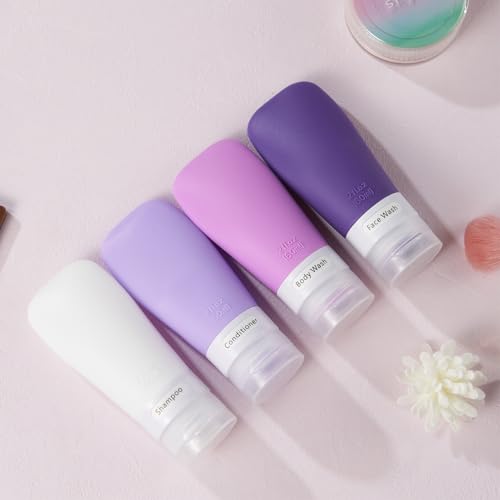 Portable Travel Bottles (4 Count)