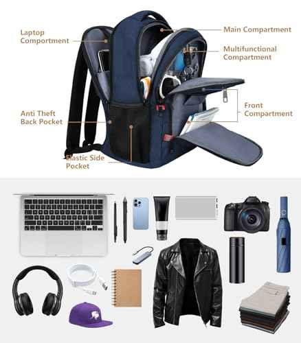 Travel Laptop Backpack for Men Women