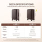 Carry On Luggage 22x14x9 Airline Approved