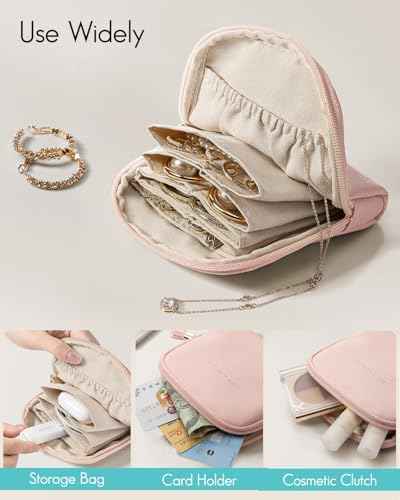 Small Travel Jewelry Case