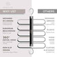 Pants Hangers Space Saving (4 Count)