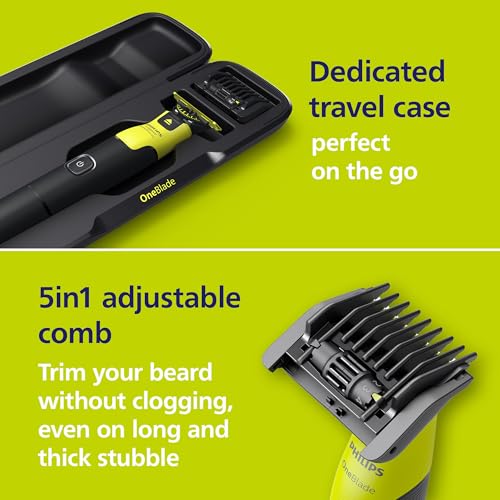 Philips Norelco OneBlade 360 with Connectivity Hybrid Face + Body