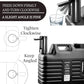 5 Gallon Water Jug with Rechargeable Touch Pump