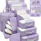 10 Set Packing Cubes for Travel (10 Count)