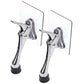 HASHI 4 Inch Kickdown Door Stopper No Drilling