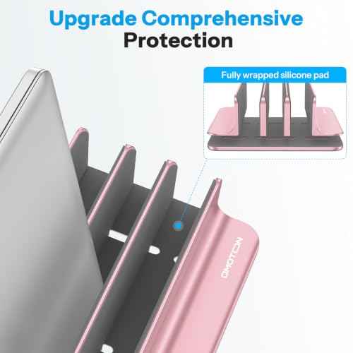 3 Slot Multiple Vertical Laptop Stand