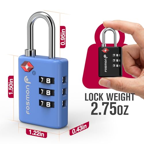 TSA Approved Luggage Locks (4 Count)