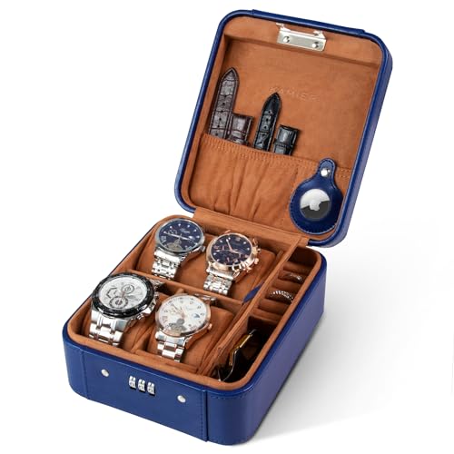Watch Travel Case with Combination Lock