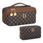 Initial Makeup Bag Personalized Gift for Women Teen Girls
