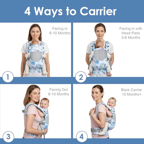 Baby Carrier Breathable Infant Carriers for 7