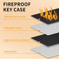 Portable Zippered Key Case