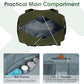 18" Carry on Bag Underseat for Airplane with Wet Pocket Spirit Airlines Personal Item Bag Travel Duffel Bag Small Gym Bag Weekender Overnight for Women and Men