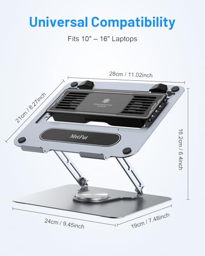 Laptop Cooling Pad with Detachable Fan & Cooler