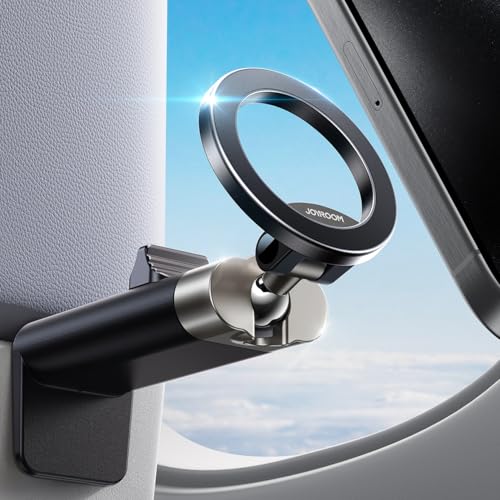 360° Metal Ball & Titanium】 Magsafe Airplane Phone Holder