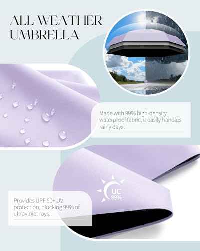 Mini Travel Umbrella with Case