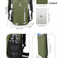 Foldable Small Hiking Backpack with 3 Strap Pockets