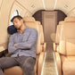 Premium Soft Rolled Travel Blanket Pillow Airplane