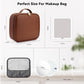 Travel Makeup Bag with LED Mirror and 10x magnifying glass with 3 Lighted Settings