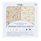 Crib Sheets for Boy Girl (2 Count)
