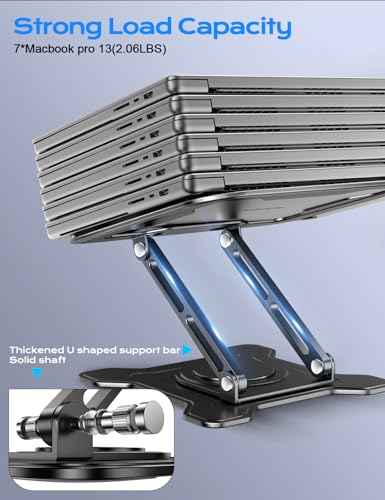 360° Rotating Laptop Stand for Desk