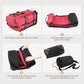 86L Collapsible Wheeled Duffle Bag Waterproof