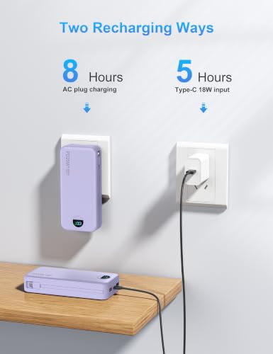 Portable Charger Power Bank 20000mAh PD20W w